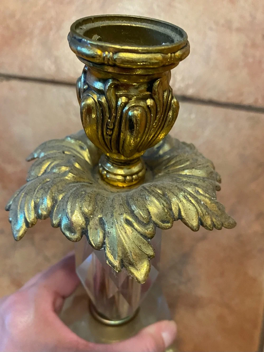 Vintage Hollywood Regency Mid Century Candlesticks